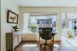 Gorgeous light filled front entry with desk area